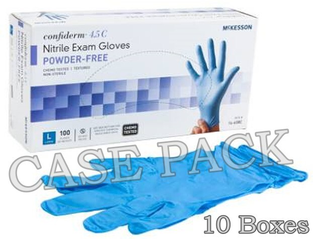 Nitrile Exam Gloves - Large