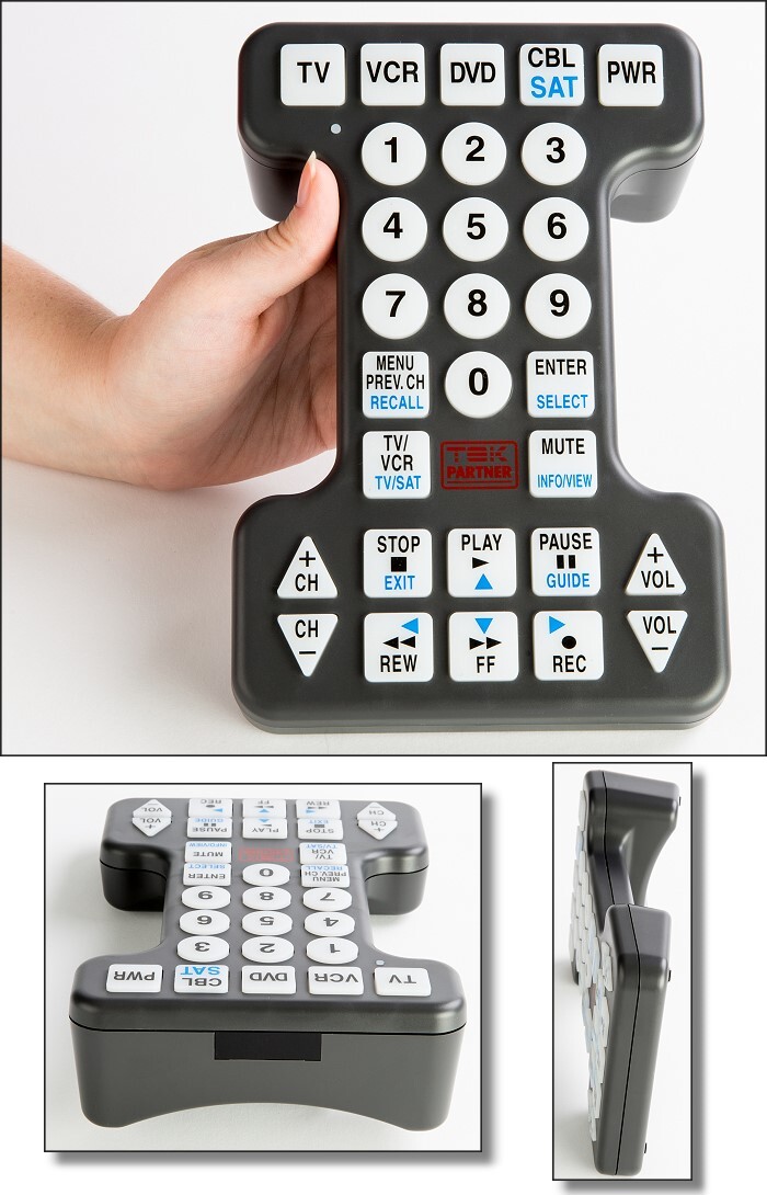 TEK Partner Big Button Remote Control