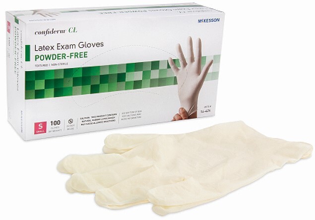Latex Powder Free Exam Gloves Small
