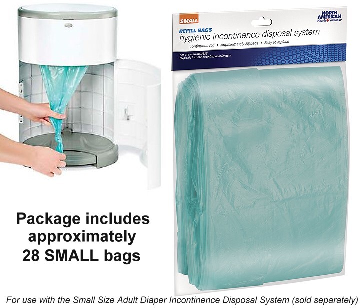 Replacement NAH Disposal System Bags - SMALL