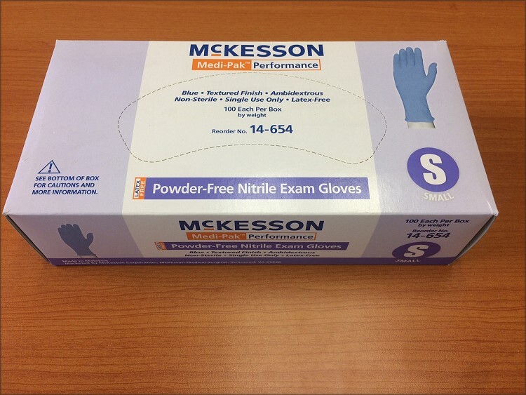 Nitrile Exam Gloves Small