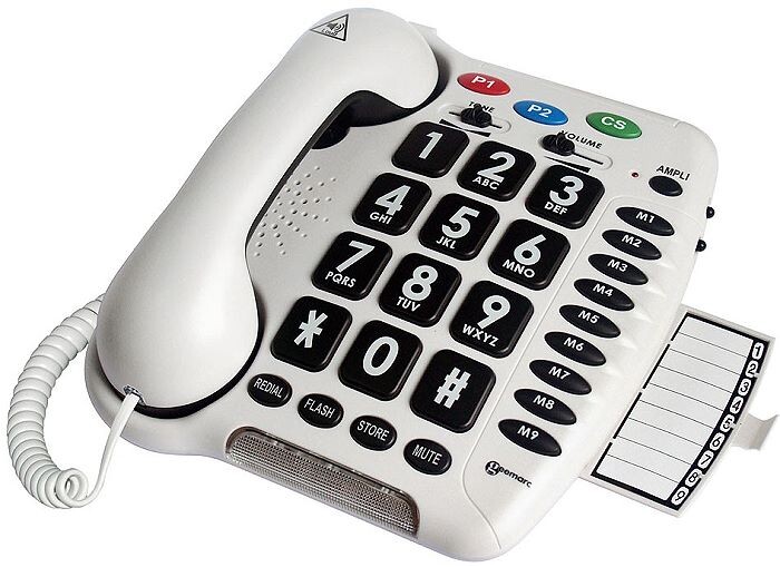 CL100 Easy to Use Senior Friendly Phone