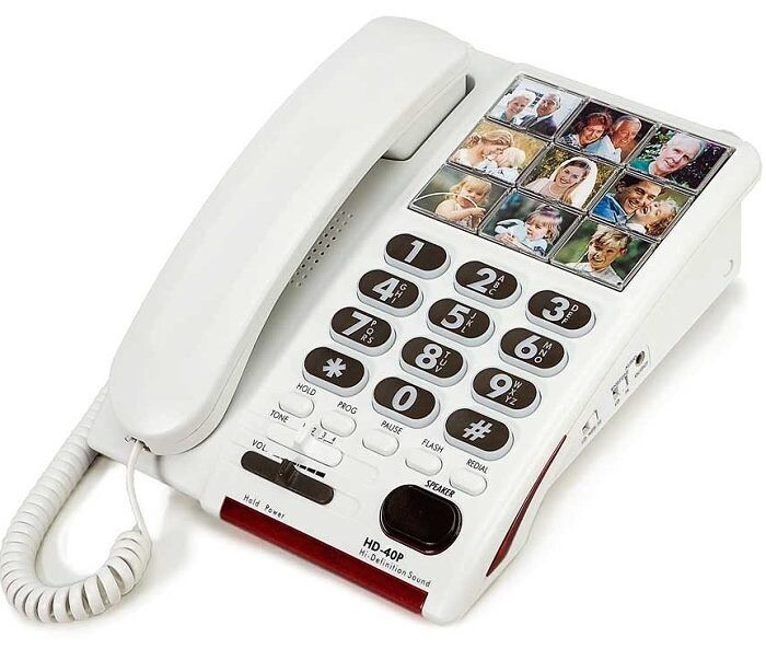 Photo Dial Picture Phone for Seniors