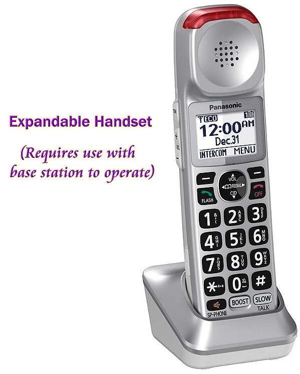 Expandable cordless handset for KX-TGM450S Phone System