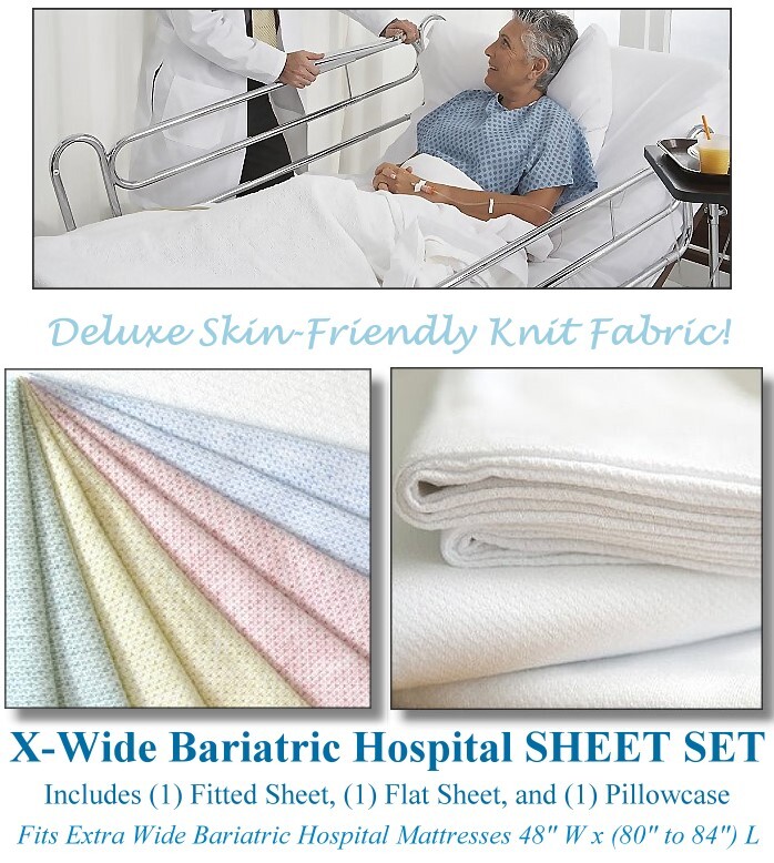 Extra Wide Bariatric Hospital Bed Sheets