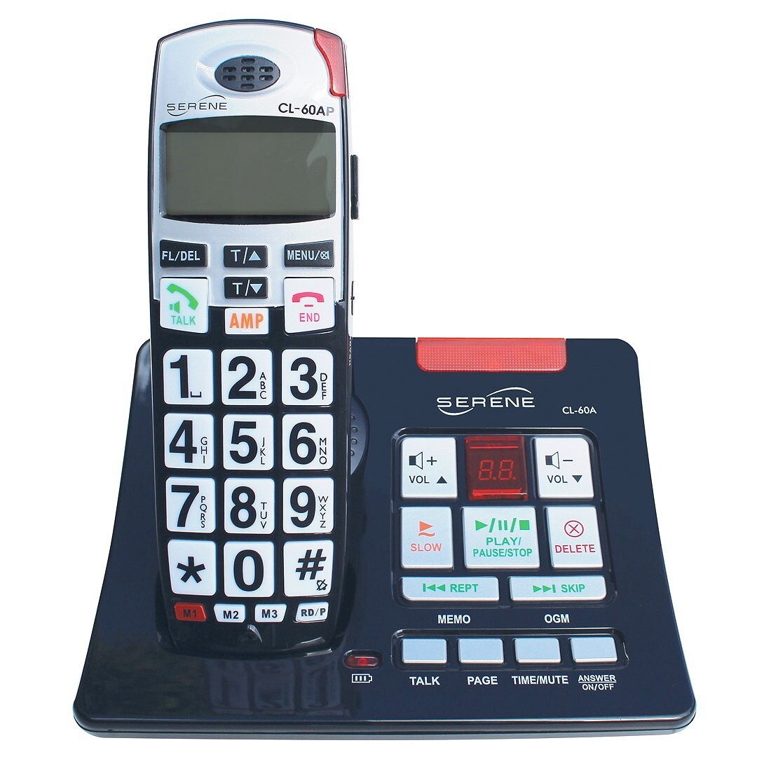 Serene Innovations CL60A Amplified Phone with Answering Machine