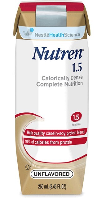 Nutren 1.5 375 calories for oral or tube feeding by Nestle