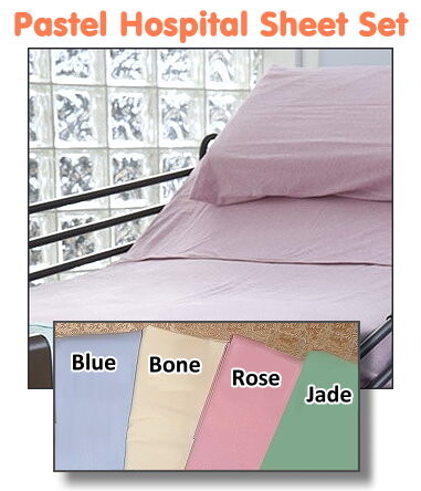 Pastel Color Hospital Sheet Sets