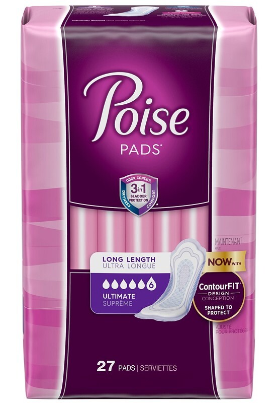 Poise Pads Ultimate Long Length