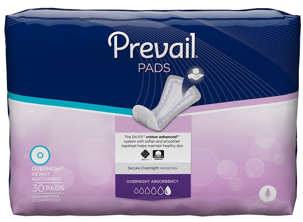 Prevail Overnight Bladder Pads