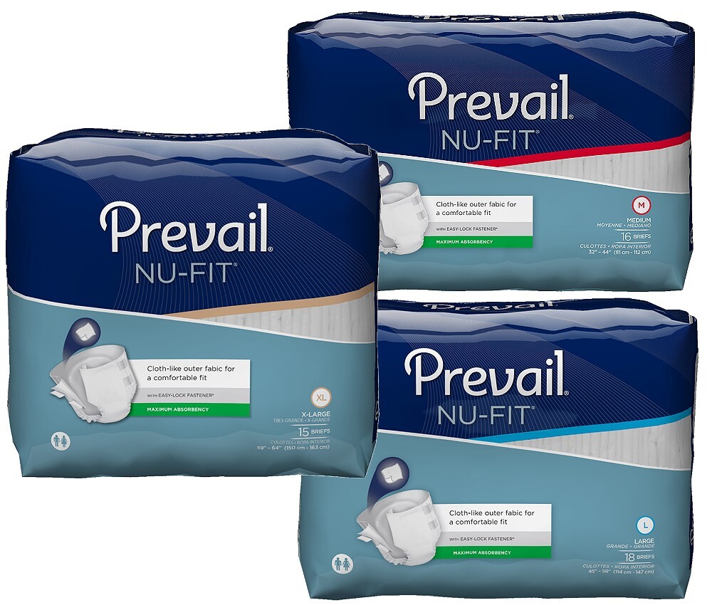 Prevail Nu-Fit Adult Diapers