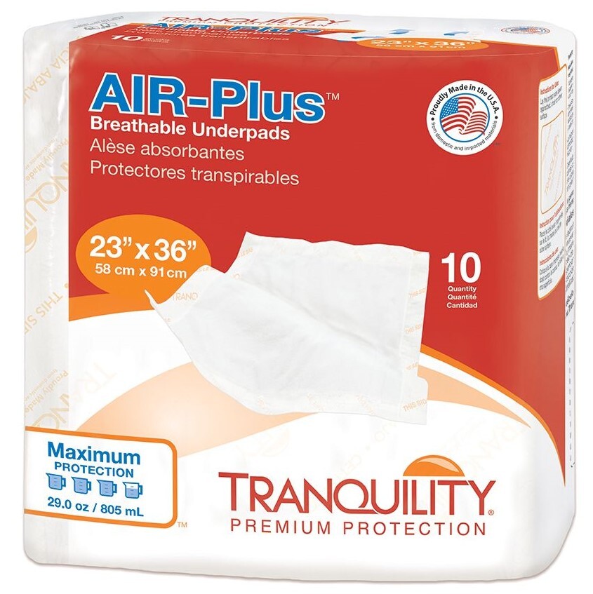 Tranquility Air Plus Underpads Large 23 x 36