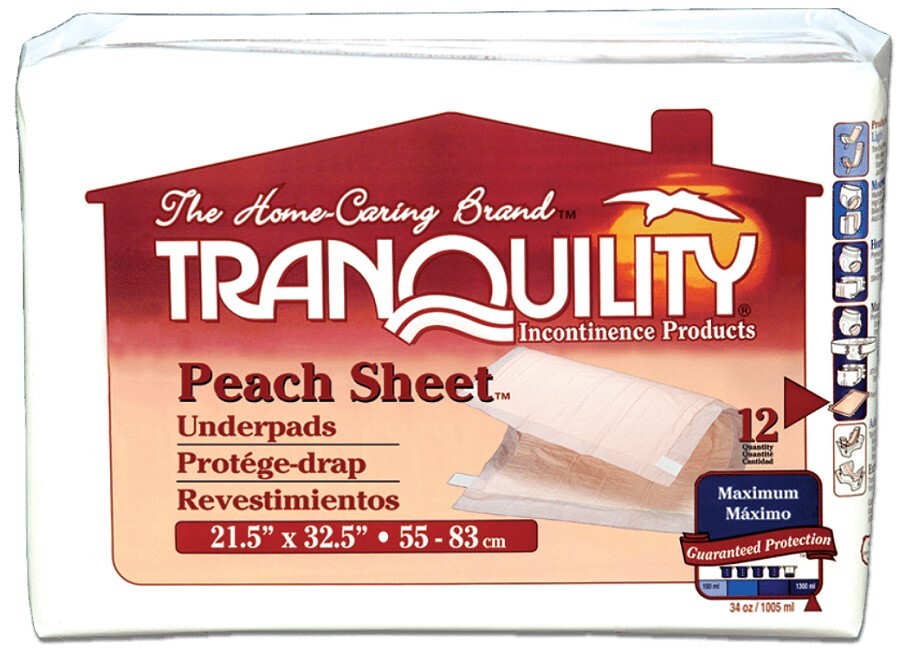 tranquility heavy duty underpads with velcro
