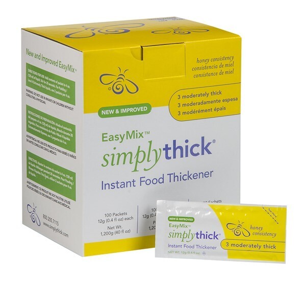 Gel liquid thickener simply thick honey