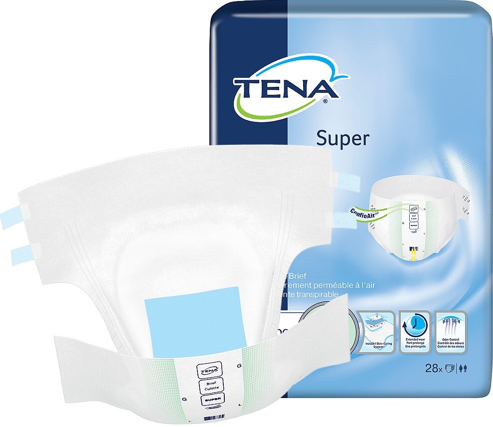 TENA Super Briefs Nightime protection