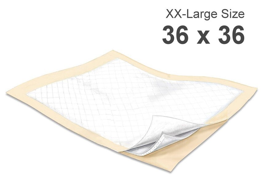 MaxiCare Wings Covidien Super Size Bed Pads