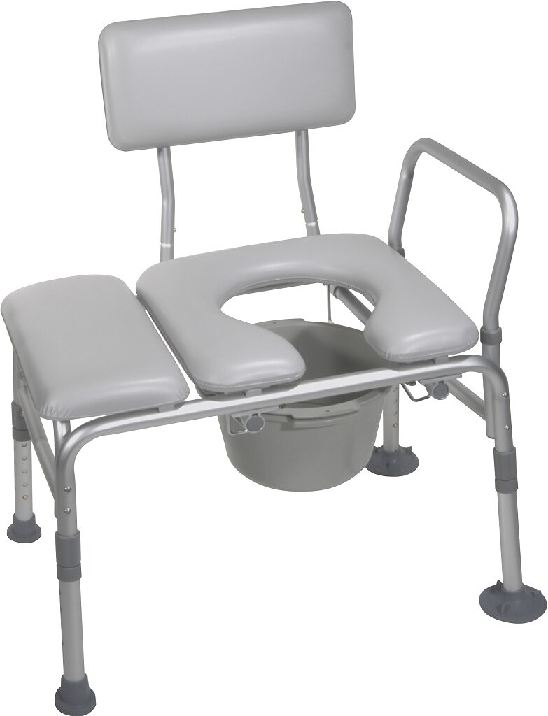 combo transfer bench commode