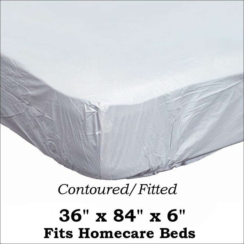 vinyl mattress cover for homecare bed or x-long hospital beds