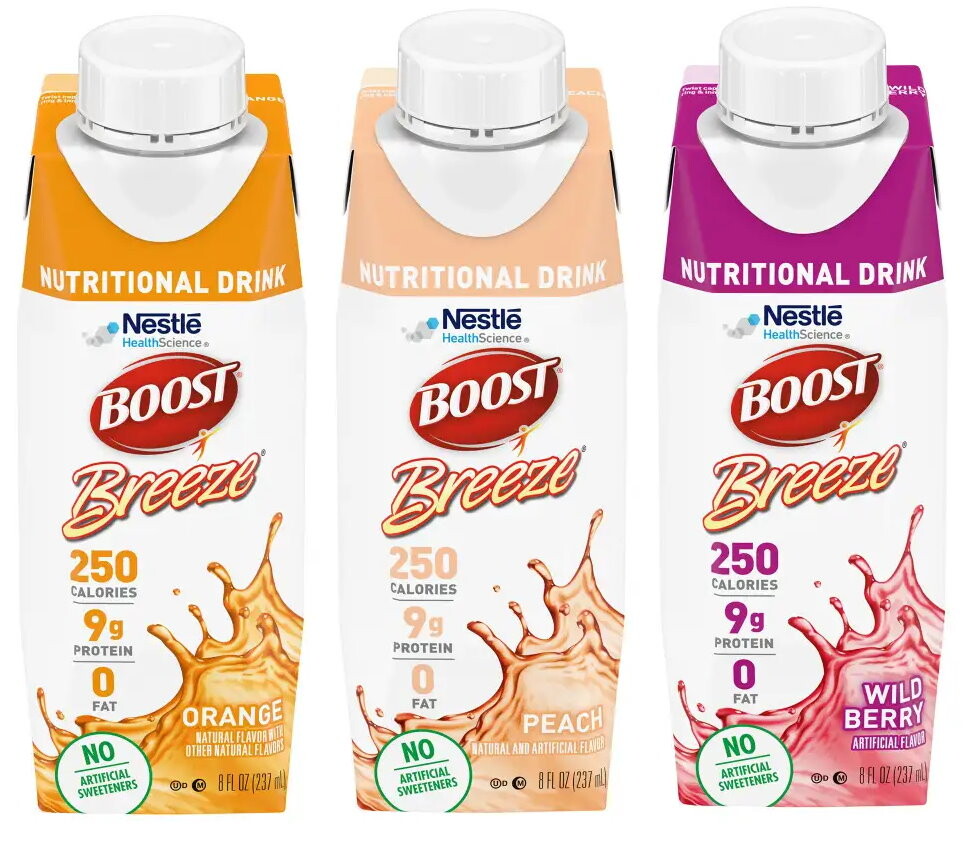 Boost Breeze Nutritional Juice Drinks Medical