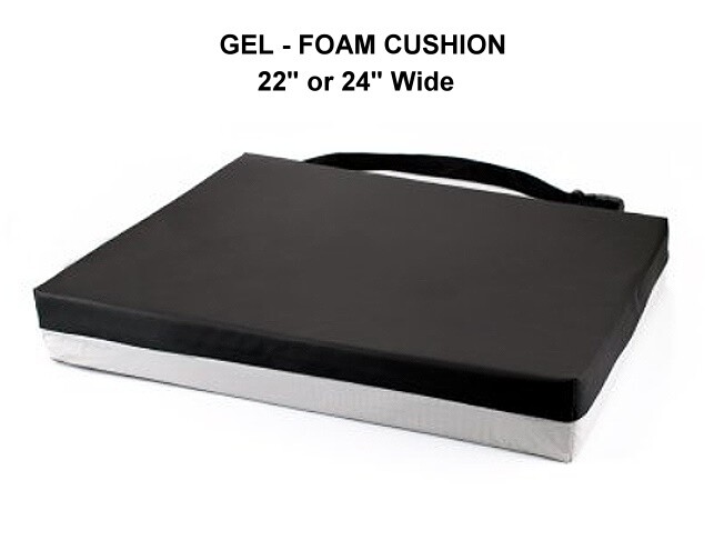 Bariatric Gel Foam Wheelchair Cushion