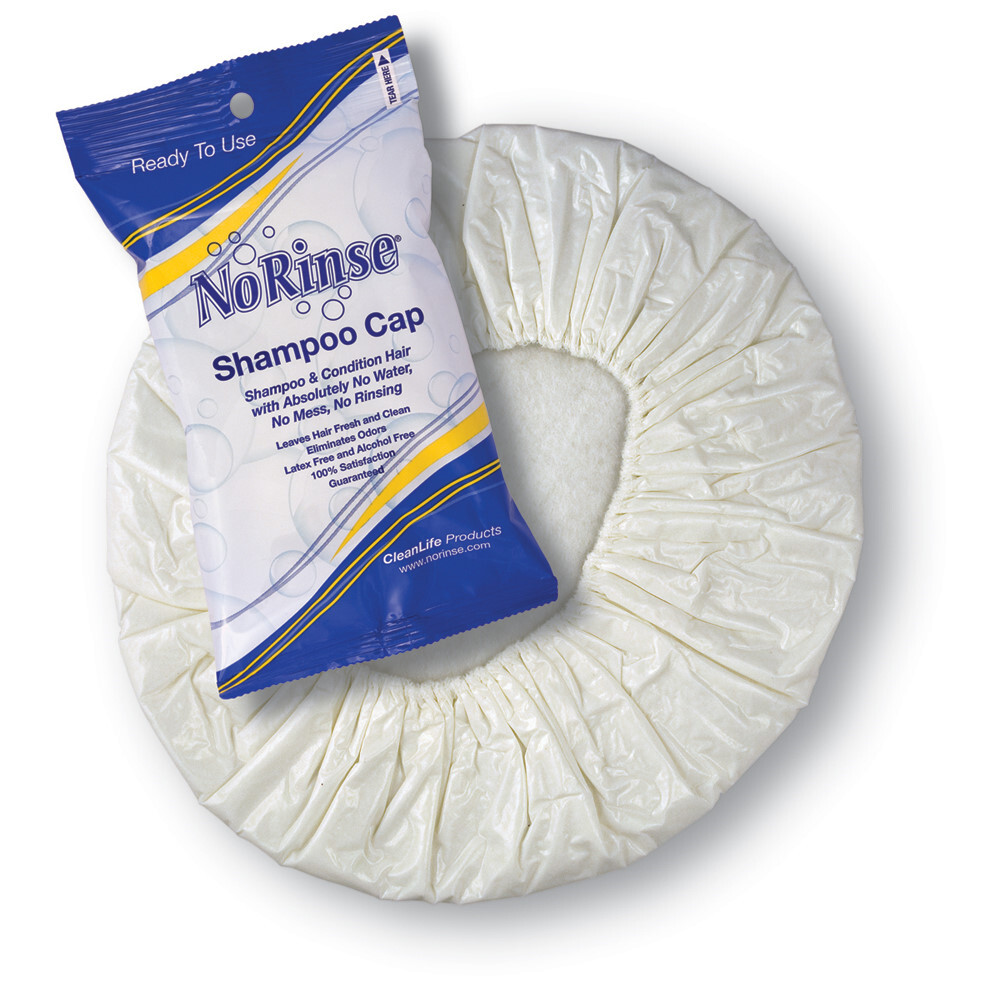 no rinse shower cap