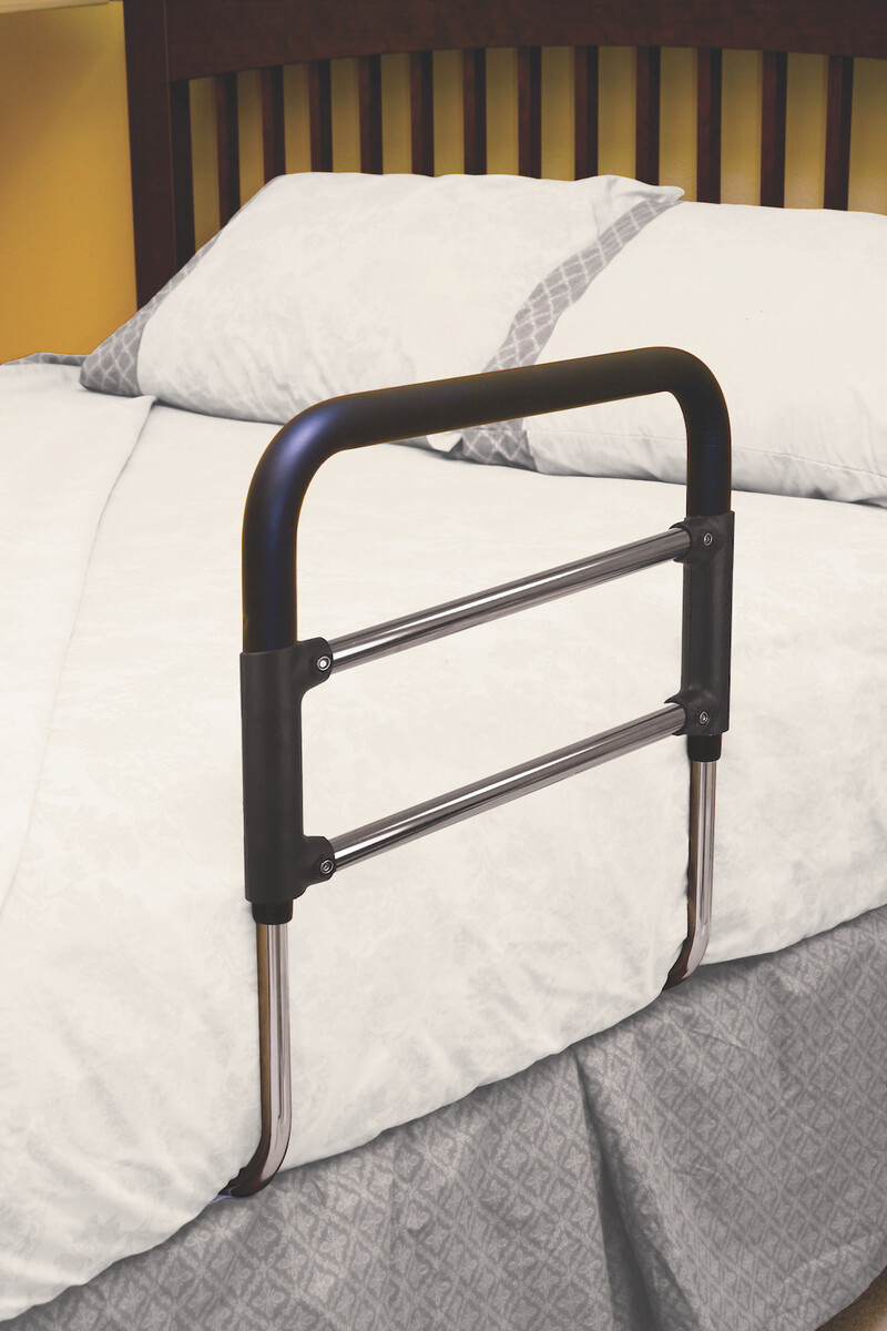 Adjustable bed handle for seniors