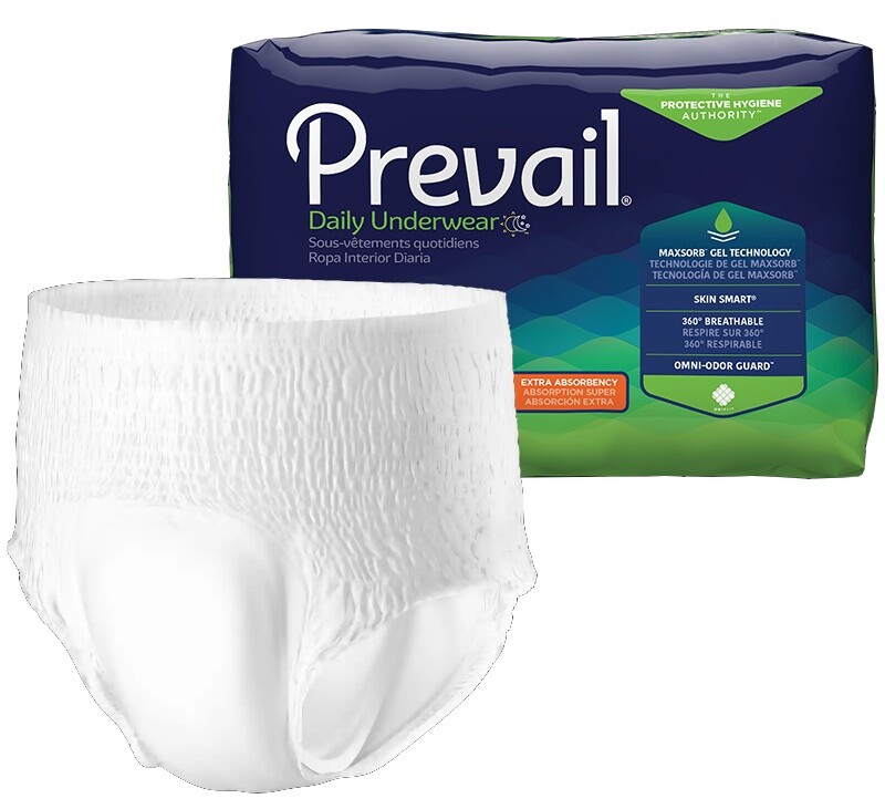 prevail extra absorbency underwear
