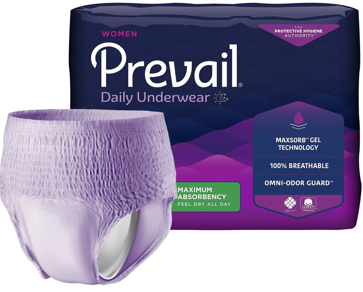 Prevail Womens Absorbent Underwear