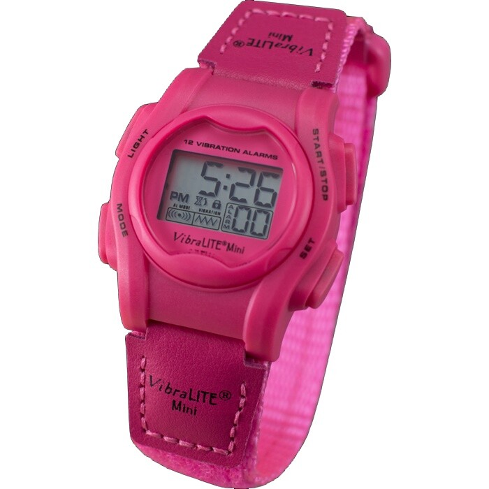 Vibralite Mini Vibrating Watch Hot Pink