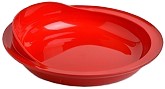 Red Scooper Dish