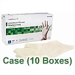 Latex Powder-Free Exam Gloves (10 Boxes/ Case) - Large