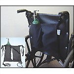 Mini Oxygen Tank Holder for Wheelchairs