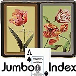 Congress® Tulips Jumbo Bridge Playing Cards
