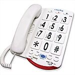 Clarity JV35W 50dB Amplified Talking Phone with Braille