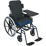 Flip-Up Half Lap Wheelchair Tray