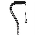 Adjustable Offset Cane, Leopard