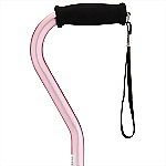 Adjustable Offset Cane, Pink