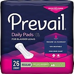 Prevail® PantiLiners, 7.5 Inch, Very Light Absorbency
