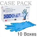 Nitrile Powder-Free Exam Gloves, 10 Boxes/Case, SMALL