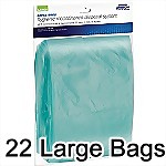 Large Refill Bags for Incontinence Disposal System, 22/package