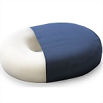 Contoured Donut Ring Foam Cushion (Invalid Ring) with Cover, 16 X 13 X 3