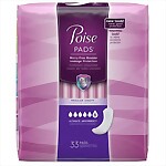 Poise® Pads, Ultimate Absorbency, 14 Inch Regular Length