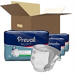 Prevail® Nu-Fit® Adult Briefs, Maximum Absorbency