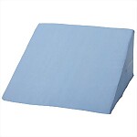 Orthopedic Foam Bed Wedge Pillow, 24 x 24, Blue Cover