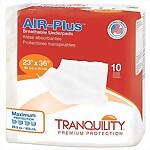 Tranquility® Air Plus Large 23x36 Underpads (10/BG 40/CS)