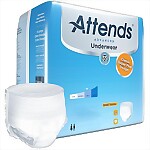 Attends® Advanced Pull-On Protective Underwear, Moderate to Heavy Absorbency