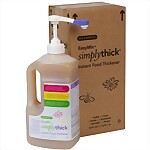 SimplyThick Easy Mix Gel (Honey, Nectar, Pudding Consistency), 1.6 Liter Pump Bottle