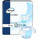 TENA® Complete™ Briefs, Plus Absorbency