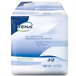 TENA® Disposable 13 X 13 Dry Washcloths/ Wipes, 800/Case