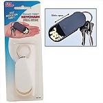 Pocket Thin Keychain Pill Box, White